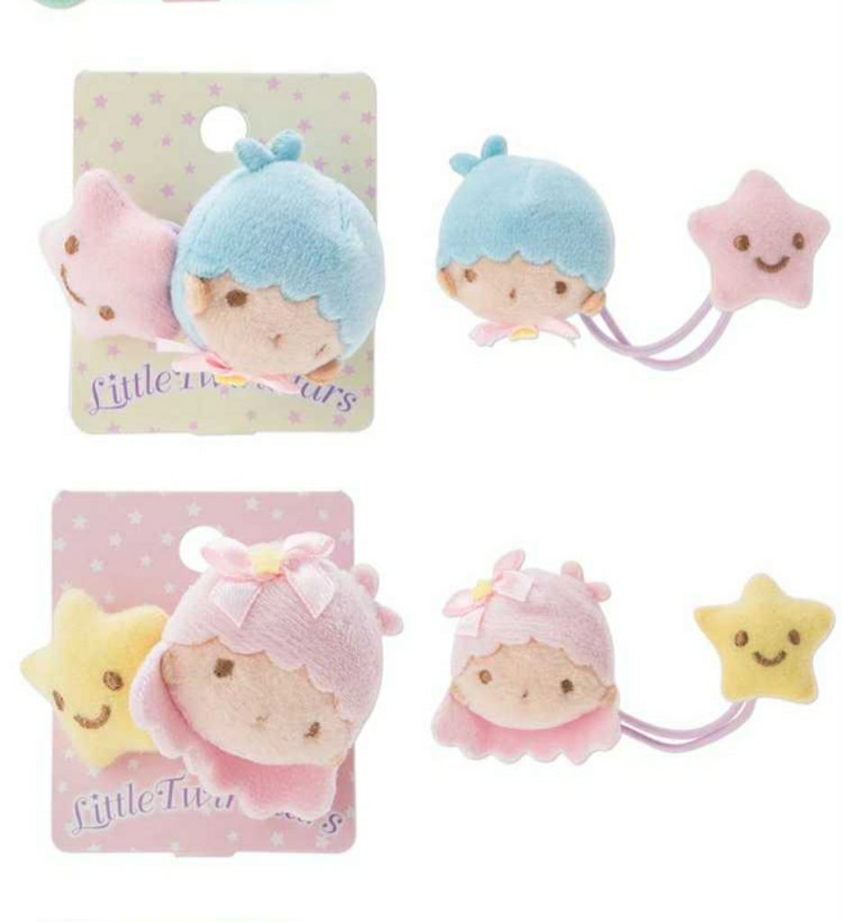 Doly Sanrio Dây Cột Tóc Kuromi Họa Tiết Ngôi Sao Nhỏ Cinnamoroll Kerokerroppi Kuromi