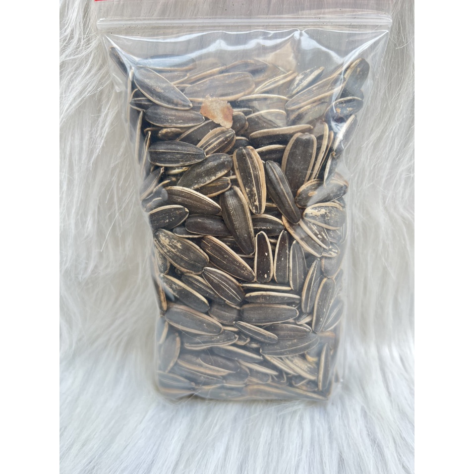 Hướng dương hạt to tròn đều cho vẹt, xám, chuột, hamster gói 200gr