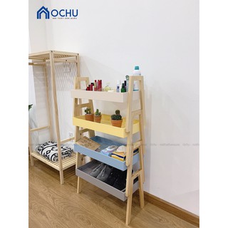 KỆ GỖ ĐA NĂNG HÀN QUỐC XẾP TẦNG - A CASE
