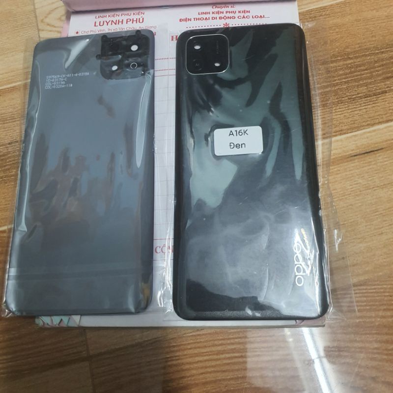 Nắp lưng OPPO A16K chuẩn đẹp như hình