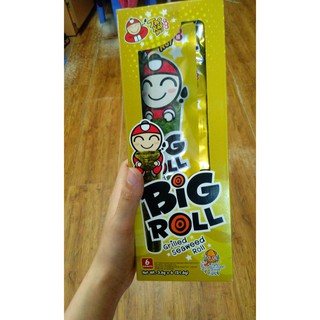 [FREESHIP 99K TOÀN QUỐC] Snack rong biển taokaenoi Big Roll vị mực 3.6g