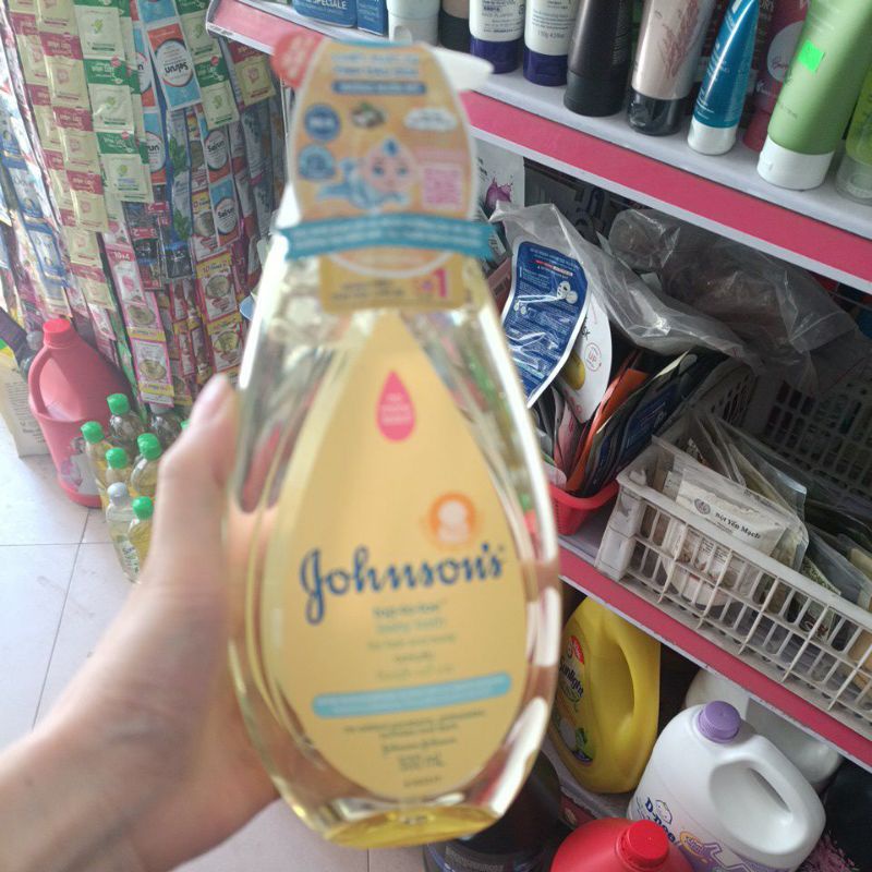 Sữa tắm gội gohnsons 500ml
