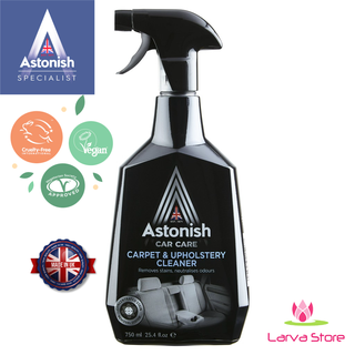 Bình xịt vệ sinh ghế xe ô tô bọc nỉ Astonish C1526 750ml sản xuất tại Anh Quốc - Larva Store