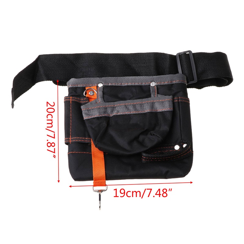 Túi Đeo Hông Đựng Dụng Cụ Sửa Chữa Điện 8 Ngăn Tiện Lợi