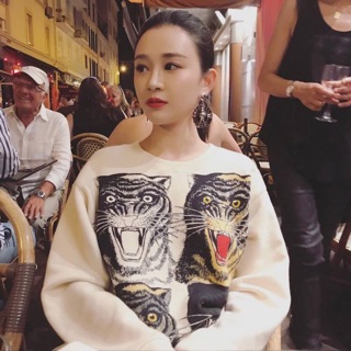 Áo nỉ hổ lót lông
