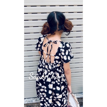 Váy đôi Mẹ và bé hoa cúc mùa hè