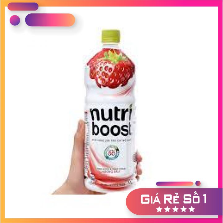 SỮA TRÁI CÂY NUTRI BOOST HƯƠNG DÂU 347ML