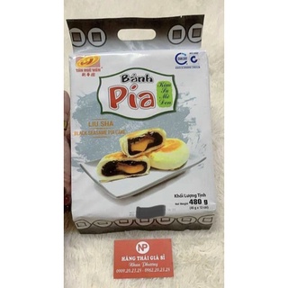 Bánh pía kim sa mè đen tân huê viên date mới nhất