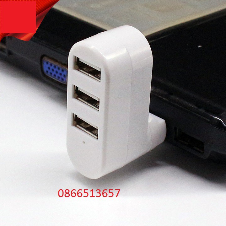 Hub chia USB thành 3 cổng Superspeed tốc độ cao mini