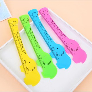Thước Kẻ Nhựa Hình Con Vật cute