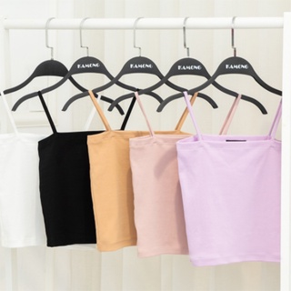 Áo hai dây thun nữ cao cấp vải cotton 100% co dãn tốt