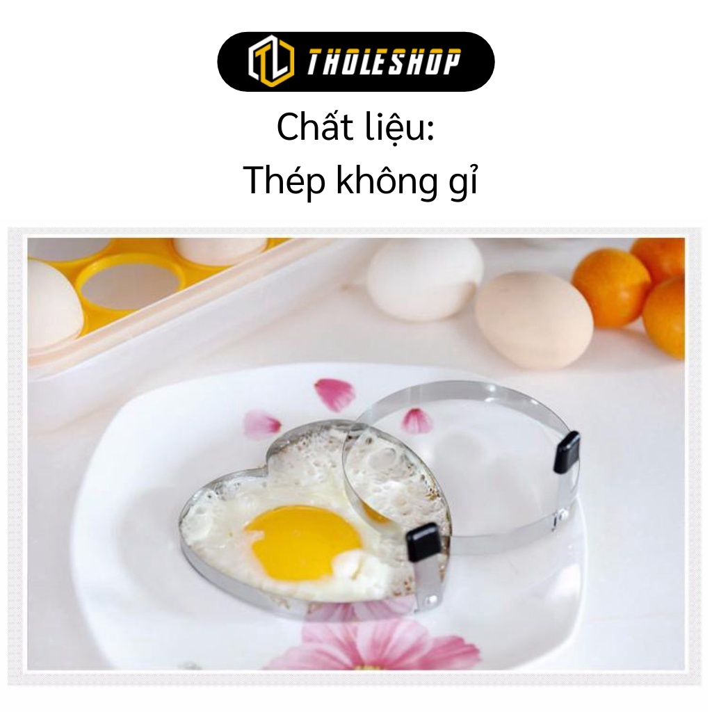 Khuôn Chiên Trứng - Khuôn Rán Trứng Không Gỉ Nhiều Hình Giúp Tạo Hình Món Ăn Cho Bé 3127
