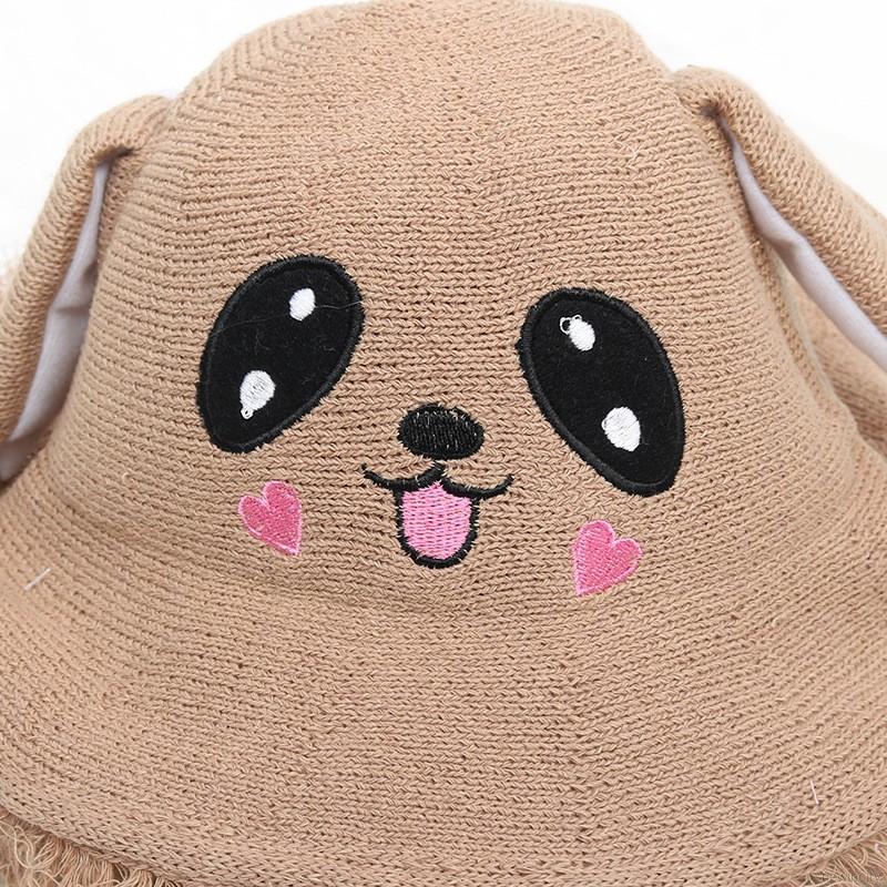 Mũ rộng vành họa tiết thỏ họa hình dễ thương cho bé gái nhiều màu lựa chọn