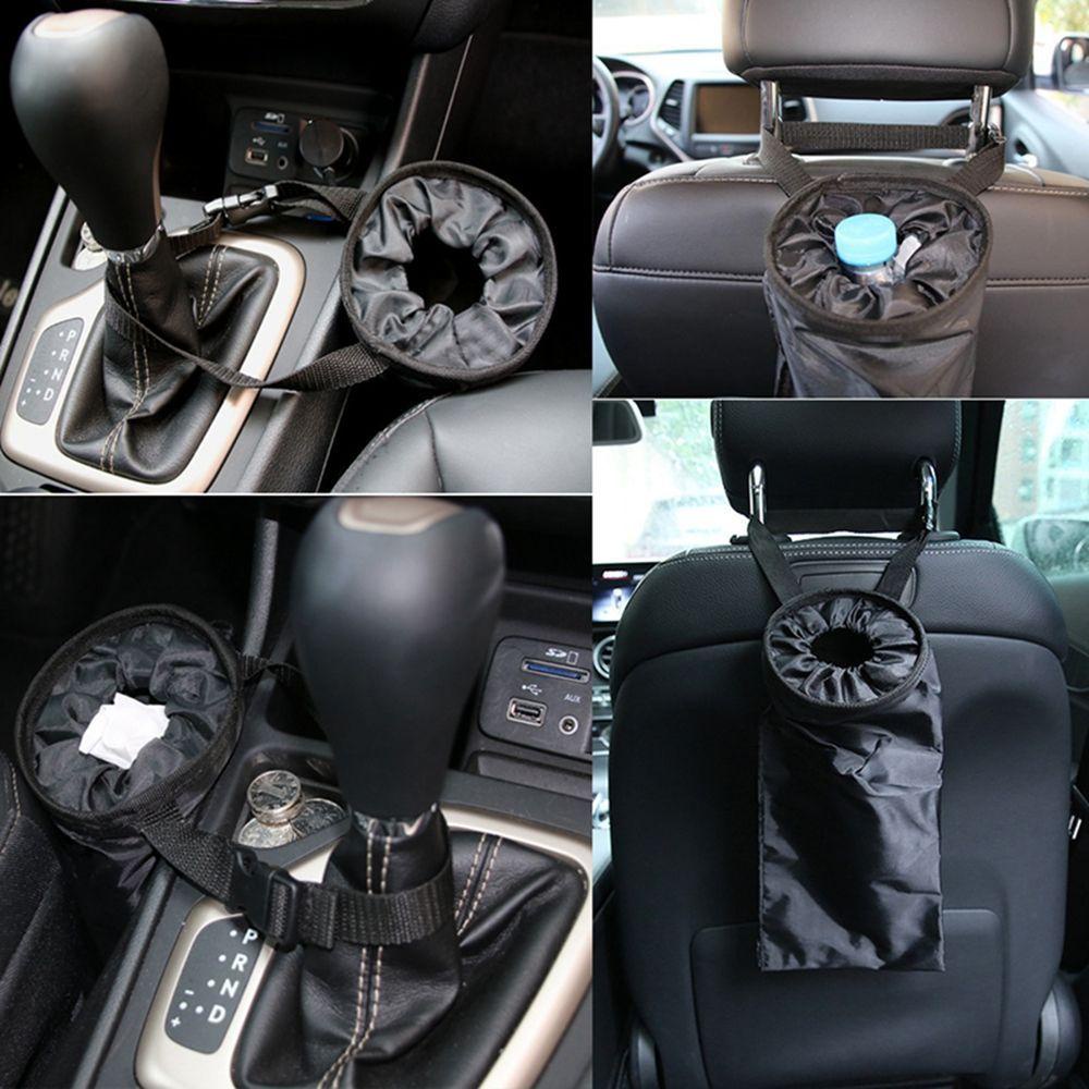 MAYSHOW Thùng Đựng Rác Gắn Lưng Ghế Xe Hơi Tiện Dụng