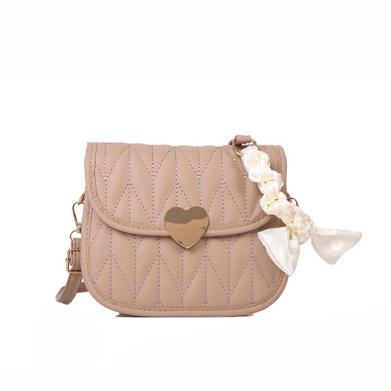 Túi Đeo Chéo Một Bên Vai Hình Vuông Nhỏ Màu Trơn Thêu Họa Tiết Phong Cách Mới NB00110 2022