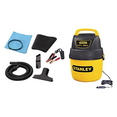 Máy Hút Bụi Ướt / Khô Dùng Cho Ôtô Nguồn Điện 12V DC STANLEY Sl18125DC - Chính Hãng