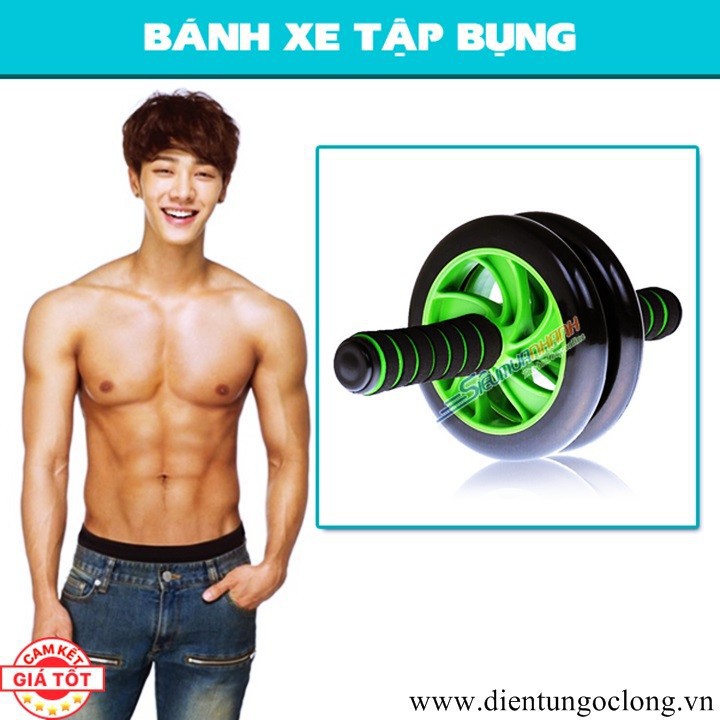 Combo Bộ Bánh Xe Tập Bụng Và Đĩa Xoay Eo