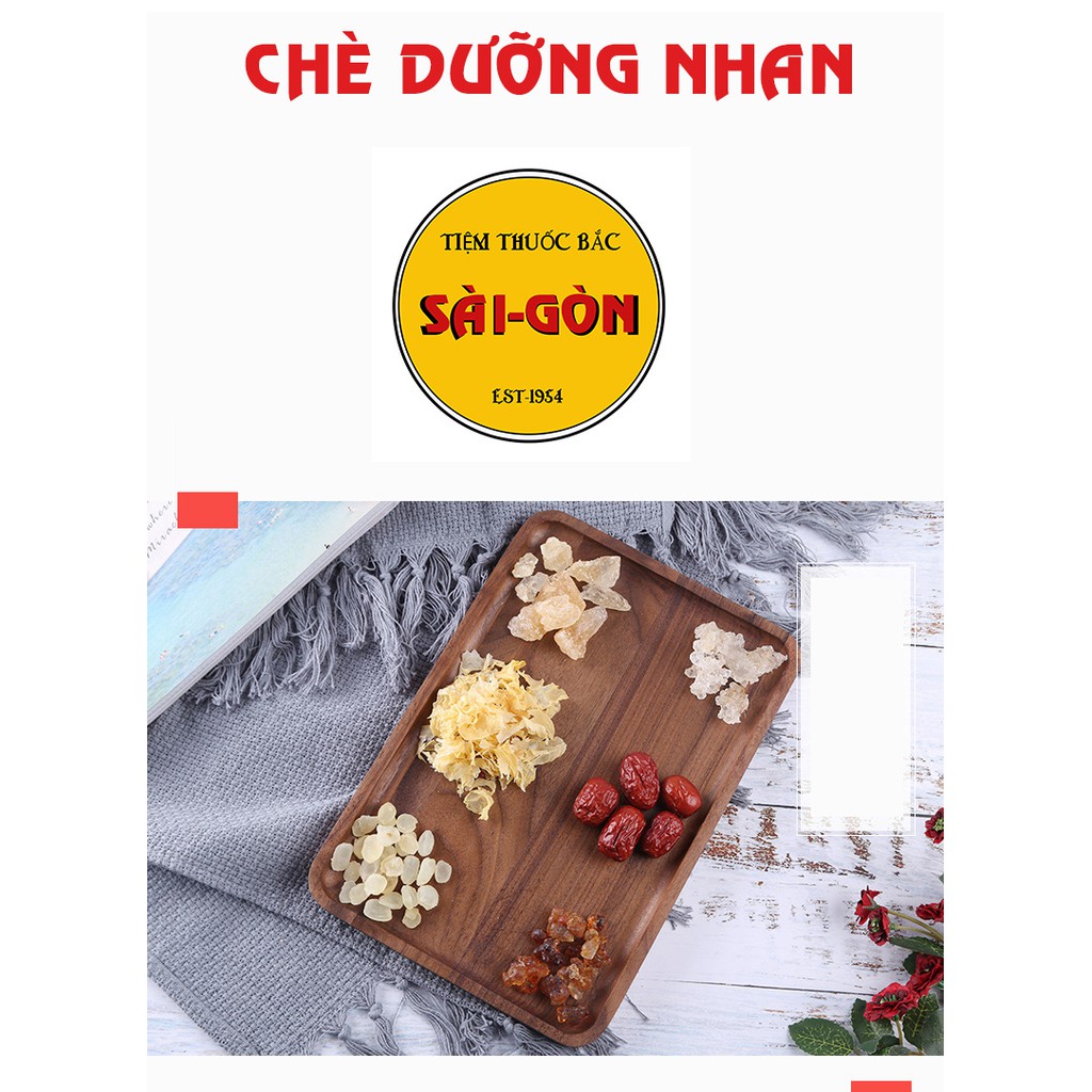 Chè Dưỡng Nhan 11 vị - Set nấu 2 chén