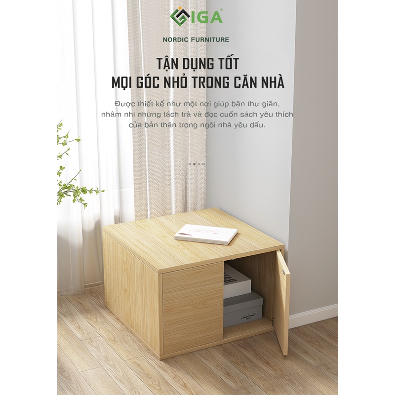Tủ đồ đa năng, tủ đồ hộp IGA có thể làm giường lưu trữ chăn quần áo đồ dùng tiết kiệm diện tích -GP131/GP182/183