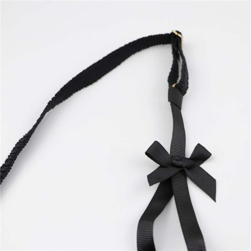 Bộ Áo Lót + Quần Lọt Khe Varsbaby D238 + N130 Bằng Vải Ren Đính Nơ Phong Cách Gợi Cảm | BigBuy360 - bigbuy360.vn