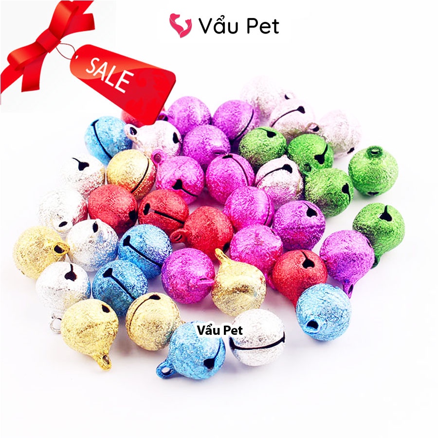 Chuông dời sắc màu cho thú cưng - Chuông gắn vòng cổ chó mèo Vẩu Pet Shop