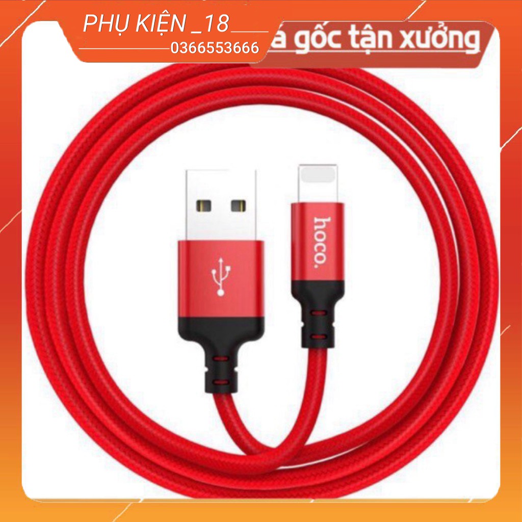 Cáp Sạc chính hãng Hoco X14 cho IPhone và Samsung Siêu Đẹp ✓Siêu Rẻ ✓Siêu Bền - Sạc chuẩn cho tất cả điện thoại