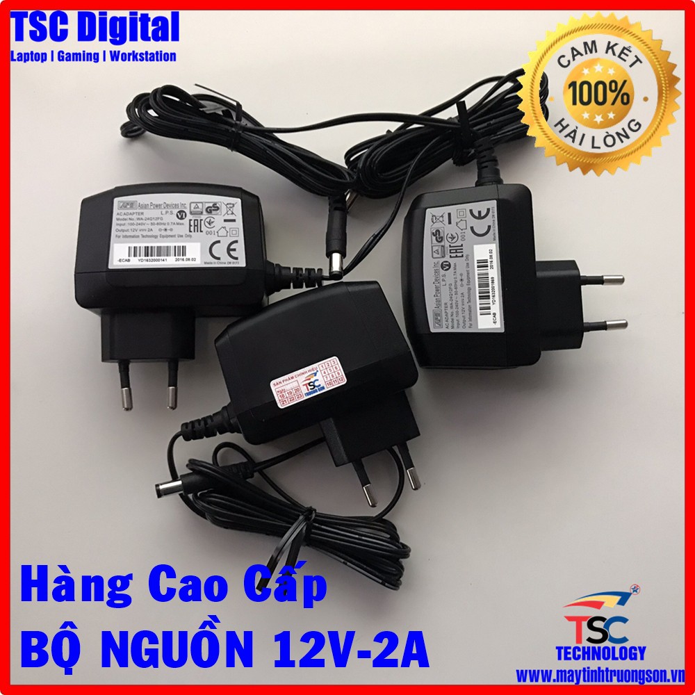 Nguồn APD Asian Power Devices 12v-2A | Hàng Xịn Dùng Cho Camera Và Nhiều Thiết Bị Điện Tử Khác