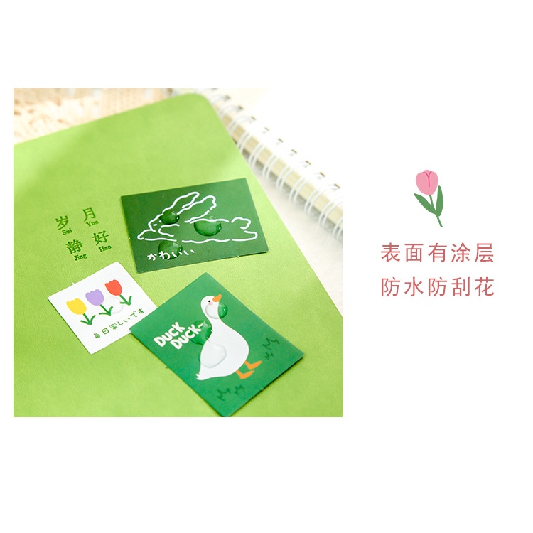 Gói 40 miếng stickers đáng yêu trang trí sổ tay