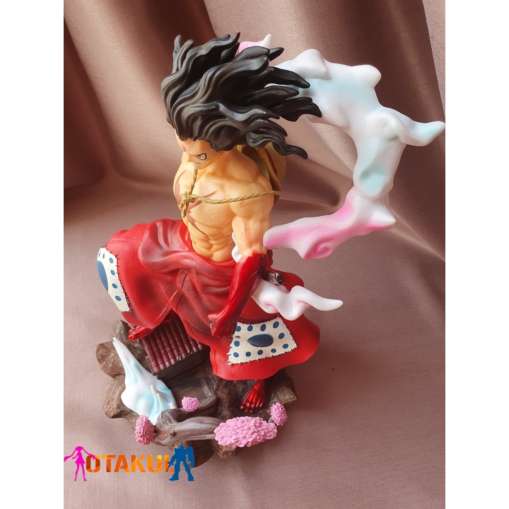 [Ảnh Thật] Mô Hình Figure Monkey D. Luffy Kimono Country Hezhi Snakeman- One Piece