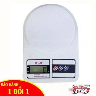 ✿ cân điện tử mini 7kg -mỏ vuông -dmtt