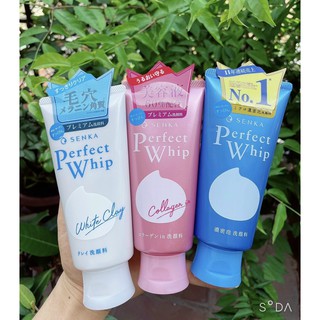Sữa rửa mặt senka perfect whip mẫu mới 120g nội địa nhật