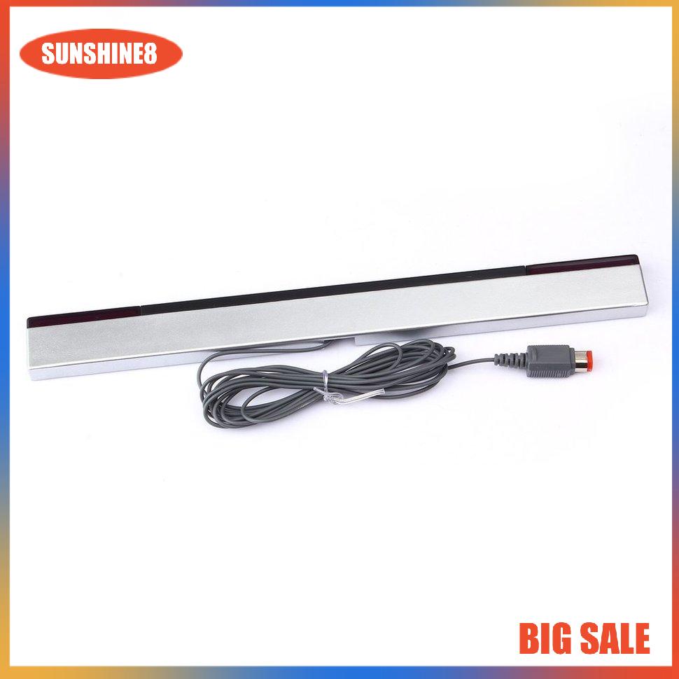 【SUN】Wired Motion Sensor Remote Infrared Ray IR Inductor Bar For Nintend Wii