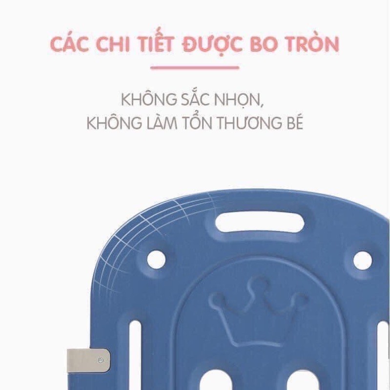 Quây cũi vương miện Holla tặng thảm bóng