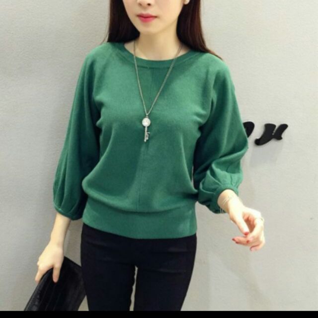 Áo len tay bồng (tay lỡ) | BigBuy360 - bigbuy360.vn