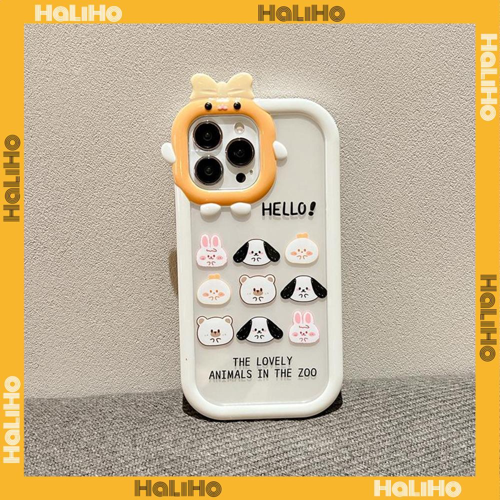 iPhone Case Silicone Soft Case Clear Case Airbag Shockproof Protection Camera Shiny Feel Puppy Cartoon Cute Compatible For iPhone 11 Pro Max 13 Pro Max 12 Pro Max 7Plus xr XS Max