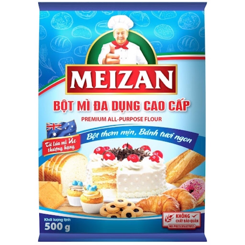 Bột mì đa dụng Meizan 500g