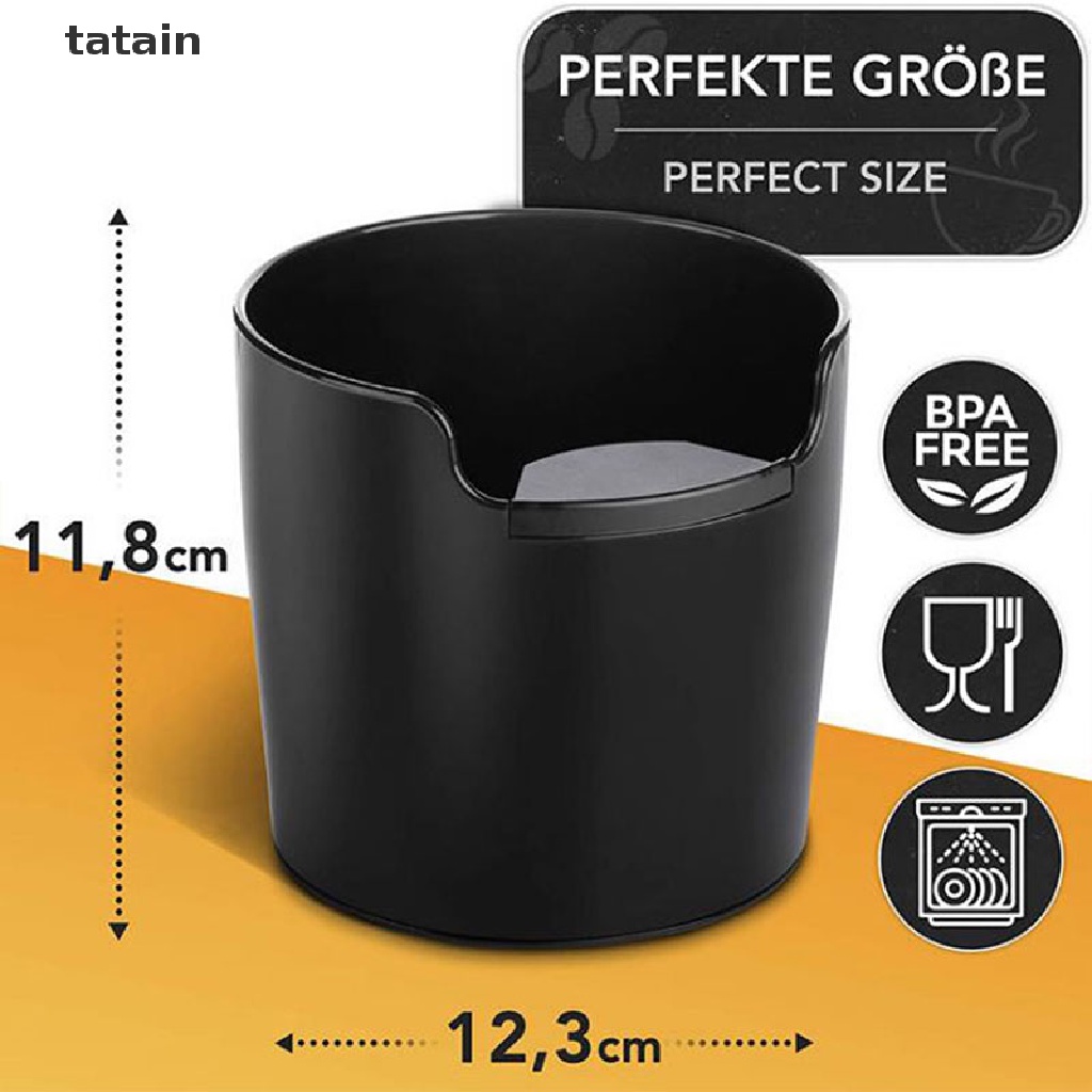 [TAT] Coffee Grounds Knock Out Box Espresso Waste Bin Recycle Holder Coffee Knock Box CVX