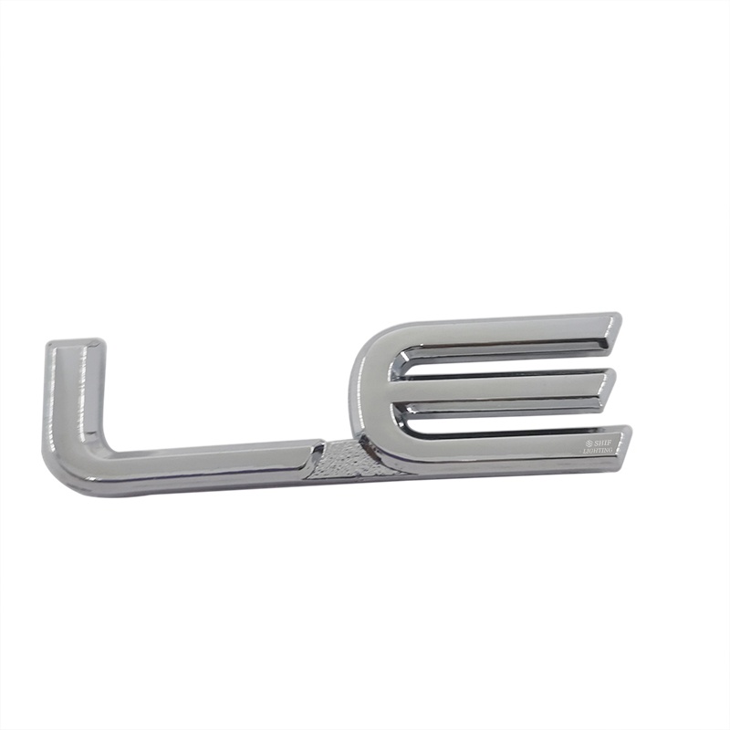 1 x ABS LE Logo Chữ Logo Dán Trang Trí Phía Sau Xe Hơi