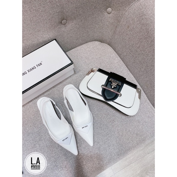 Sandal pra da 5p mũi nhọn fullbox