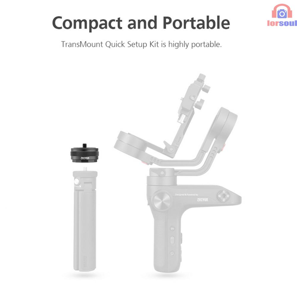 Zhiyun Bộ Ổn Định Với Ốc Vít 1 / 4 Inch Cho Zhiyun Crane 3 Lab / Weebill Lab / Crane 2 / Crane Plus / Crane V2 / Crane-M Gimbal Gimbal