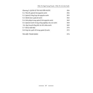 Sách - Nước Và Con Người