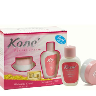 Bộ kem chống nắng và làm trắng Facial Crea Kone- dưỡng da kết hợp chống nắng hoàn hảo