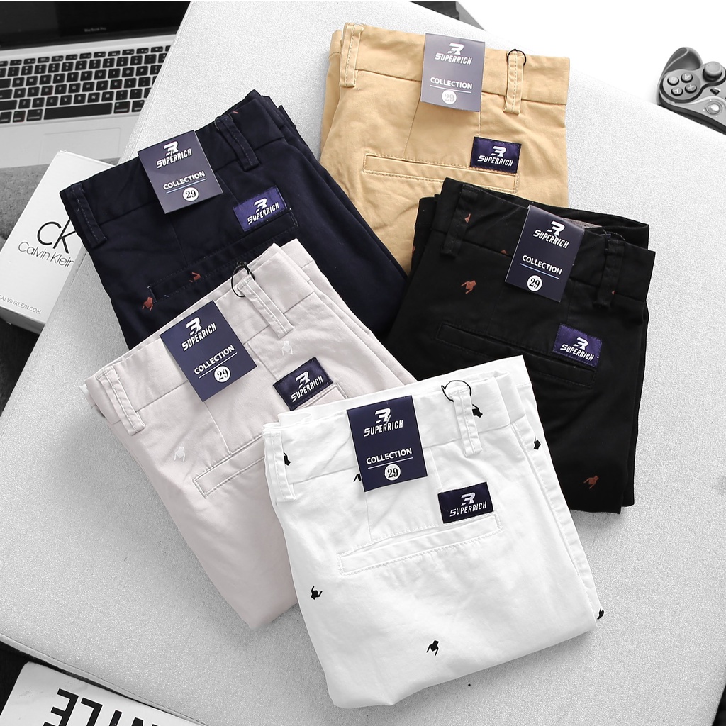 Quần Short Kaki Nam, Quần Kaki Nam Hàng Chính Hãng Chất Vải Chính Phẩm Co Giãn Thời Trang SUPER RICH Lịch Lãm Sang Trọng