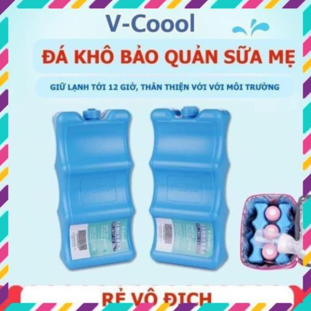 COMBO 2 thanh đá khô Vcool cao cấp ( 2 thanh 3 sóng )