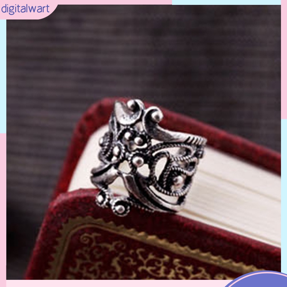 Khuyên kẹp tai hoạ tiết rỗng phong cách Vintage Punk cá tính