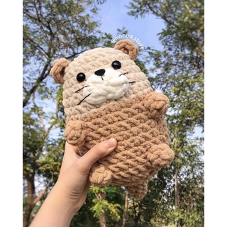 Rái cá bông 🦦 || len móc thủ công || quà tặng đáng yêu || monua.stuff 🦀