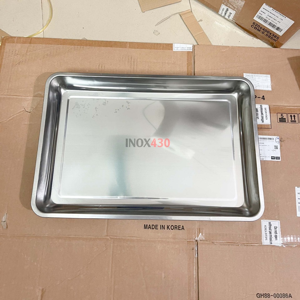 Khay inox đa năng 40 x 60 x 7 (cm)