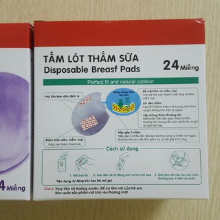 Miếng lót thấm sữa Pigeon 48pcs