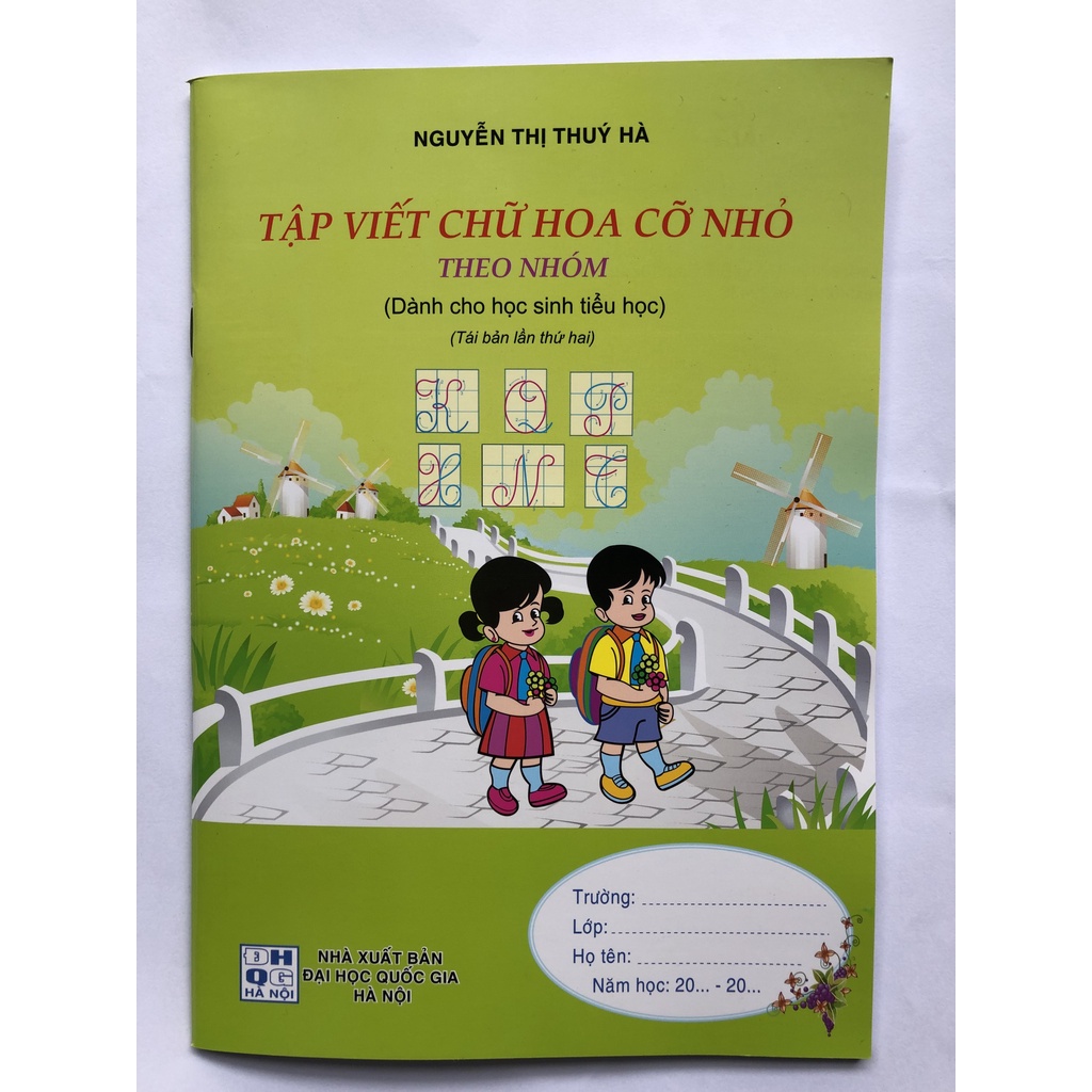 Sách - Tập viết chữ hoa cỡ nhỏ theo nhóm