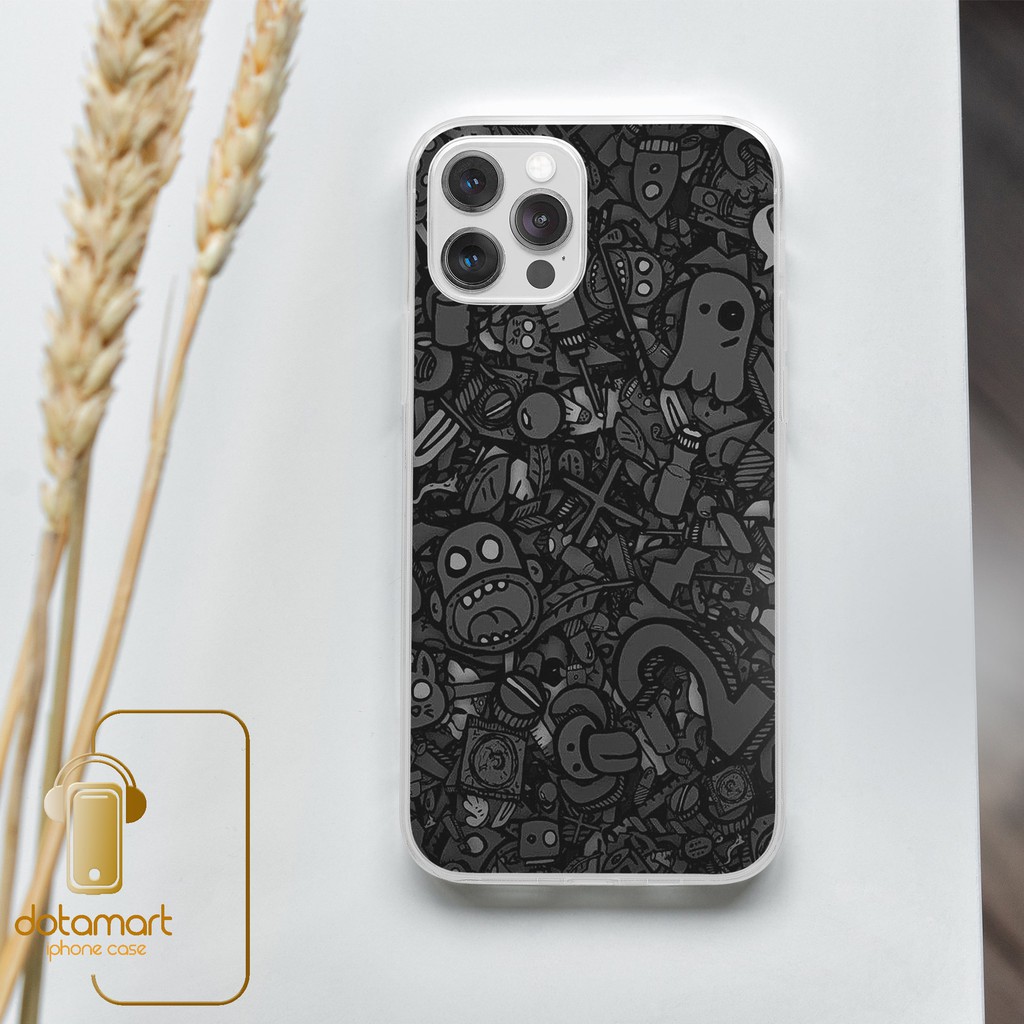 Ốp lưng iphone dotamart DOTA00020 ốp chống sốc, ốp không ố, phím kim loại, viền tpu lưng meca | BigBuy360 - bigbuy360.vn